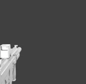 Scar-l Lowpoly Gun 3d model
