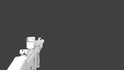 Naval Machine Gun 50 Cal 3d model