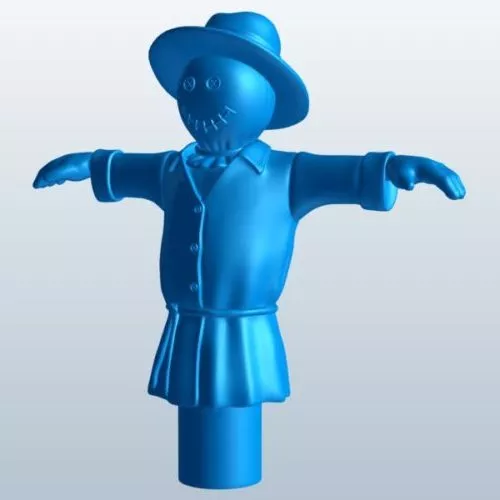 Scarecrow Manequine 3d model Scarecrow Manequine 3d model
