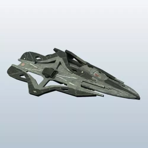 Low Poly Aircraft Carrier 3d model