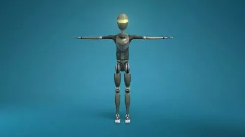 Fighting Robot 3d model