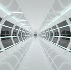 Sc-ifi Hi-tech Tunnel 3d model