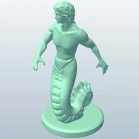 Scylla Sculpture 3d model