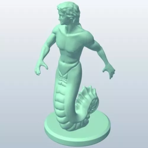 Scylla Sculpture 3d model Scylla Sculpture 3d model