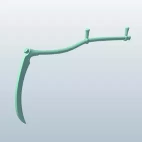 Scythe Lowpoly Weapon 3d model