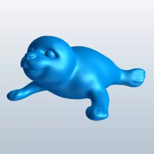 Seal Baby Animal 3d model Seal Baby Animal 3d model