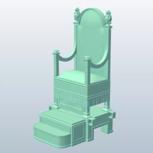 Spider Throne Chair 3d model