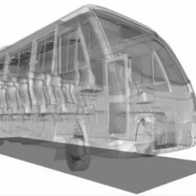 Transport G6 Train 3d model