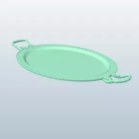 Serving Platter 3d model