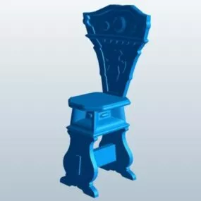 Sgabello Word Chair 3d model