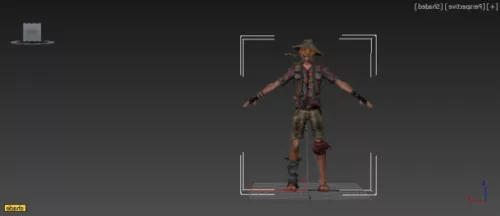 Tactical Soldier Character 3d model