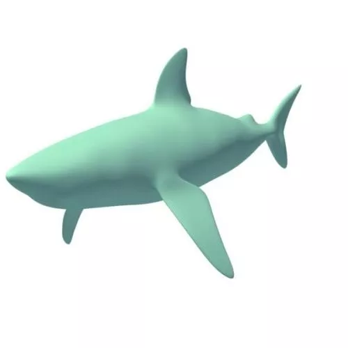 Shark Lowpoly 3d model Shark Lowpoly 3d model