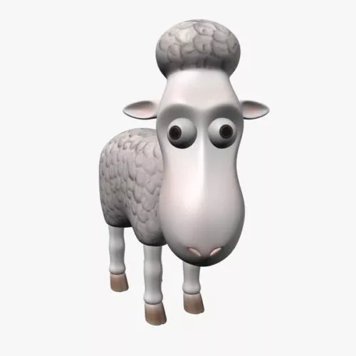 Sheep Cartoon 3d model Sheep Cartoon 3d model