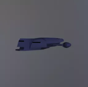 Ship Ux23 3d model