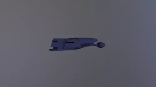 Pegasus Spacecraft 3d model