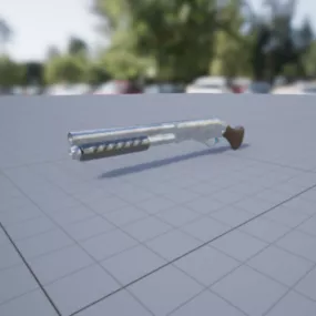 Shootgun Weapon 3d model