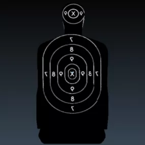 Shooting Target 3d model