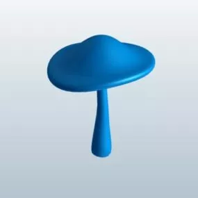 Short Strange Mushroom 3d model