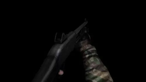 Shot Gun Animated 3d model Shot Gun Animated 3d model