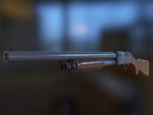Henry Rifle 3d model