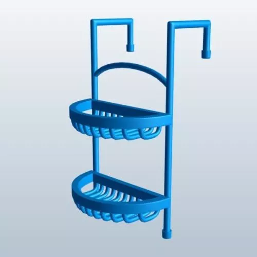 Shower Caddy Self 3d model Shower Caddy Self 3d model