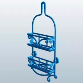 Shower Head Caddy Printable 3d model