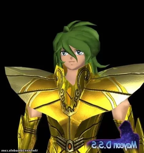 Shun Gold Character 3d model Shun Gold Character 3d model