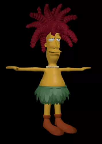 Cartoon Bob Character 3d model Cartoon Bob Character 3d model
