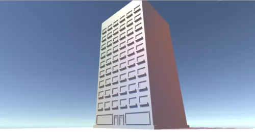 Roadside House 3d model
