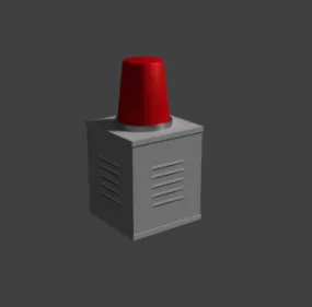 Simple Security Alarm 3d model