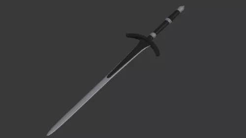 Simple Sword Weapon 3d model Simple Sword Weapon 3d model