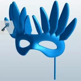 Simple Mask 3d model