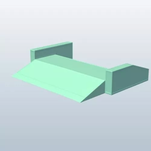 Skatepark 3d model Skatepark 3d model