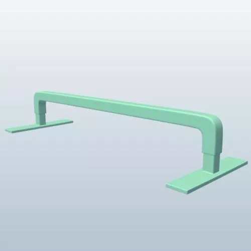 Skatepark Equipment 3d model Skatepark Equipment 3d model