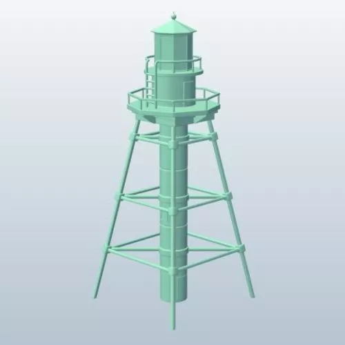 Small Stone Castle 3d model