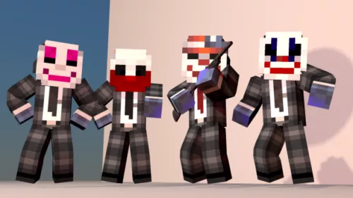 Minecraft Characters Collection 3d model Minecraft Characters Collection 3d model