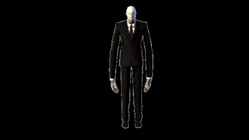 Slenderman karakter Rigged V1 gratis 3d-model - .Fbx - Open3dModel