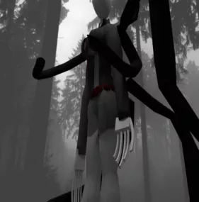 Slender Woman Character 3d model