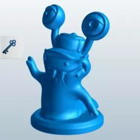 Slug Monster 3d model