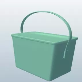 Small Cooler Bucket 3d model