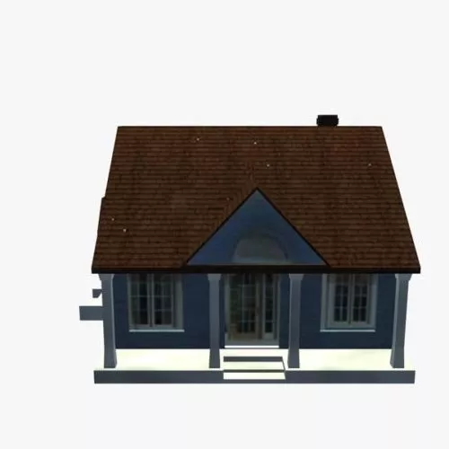 Small Home 3d model Small Home 3d model