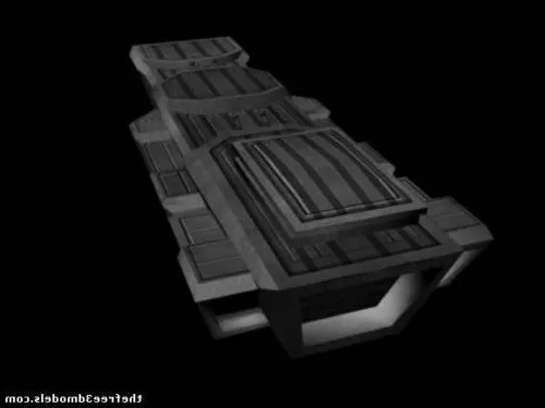 Scifi Apollo Spaceship 3d model