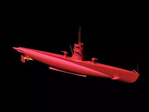 Ss794 Attack Submarine 3d model