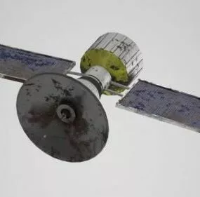 Small Satellite 3d model