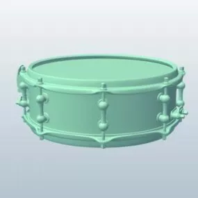 Snare Drum Instrument V1 3d model