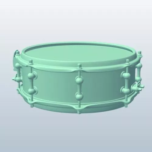 Traditional Chinese Drum 3d model