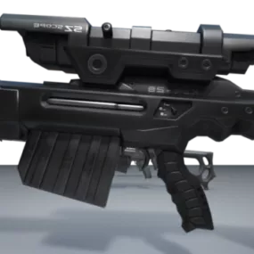 Gun Sniper Rifle Ksr 3d model