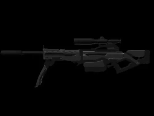 Kriss Vector Submachine Gun 3d model