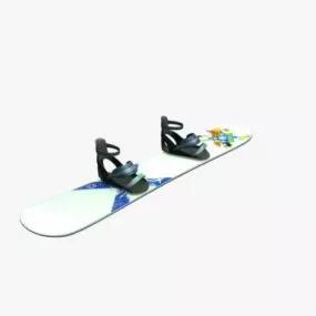 Snowboard Sport 3d model