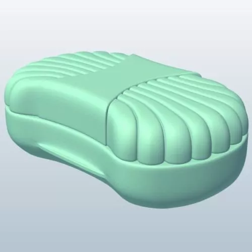 Bath Soap Carrier 3d model Bath Soap Carrier 3d model